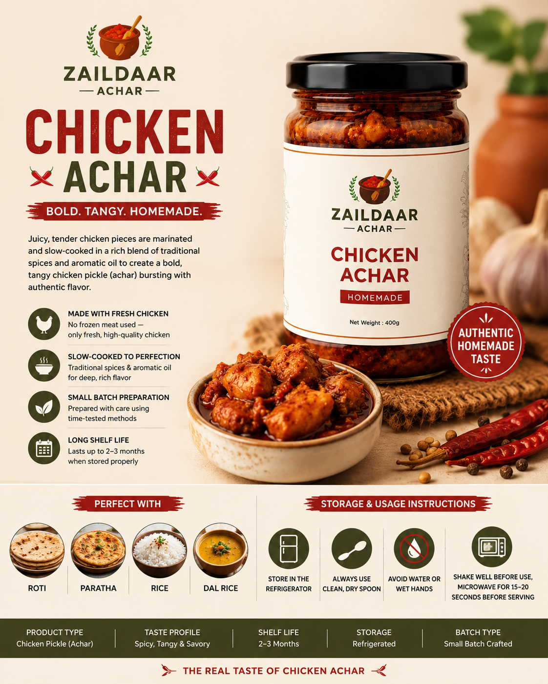 Chicken Achar