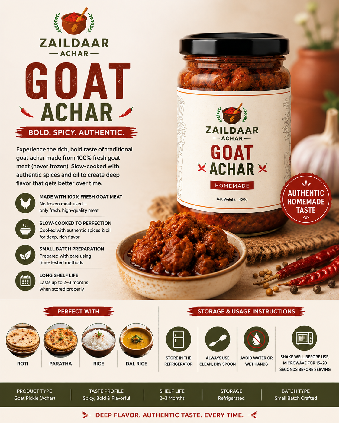 Goat Achar (Bakra)