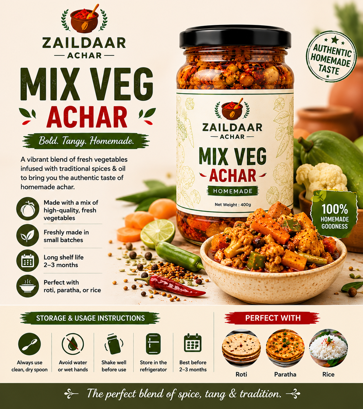Mix Veg Achar